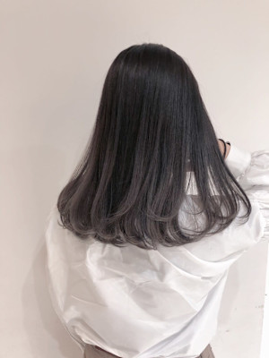 暗髪ナチュラルグラデーション