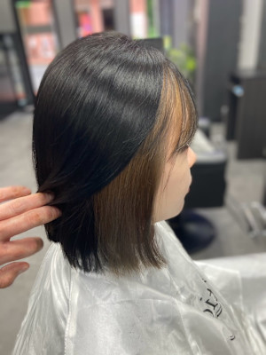 ☆大人気インナーデザイン×ベージュバングインナー