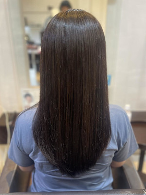 白髪ぼかしハイライトカラー