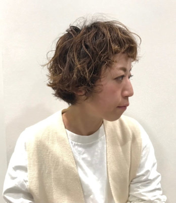ショートパーマスタイル