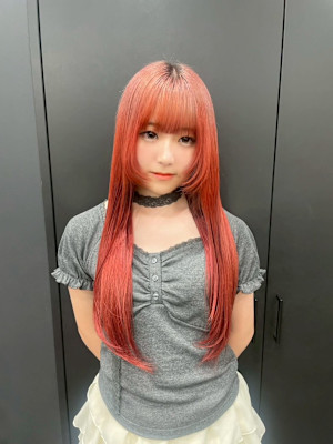 ルーツカラー　ケアブリーチ　ブリーチカラー　原宿/表参道