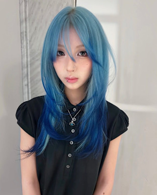 エンドカラー　ケアブリーチ　ブリーチカラー　原宿/表参道