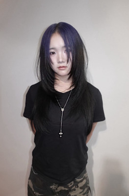 レイヤーカット　ケアブリーチ　ブリーチカラー　表参道/原宿