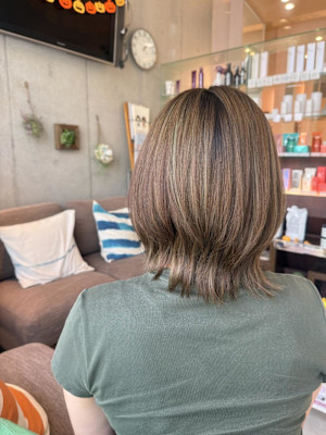 小顔見えも叶う今っぽレイヤーボブ