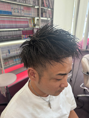 スパイキーパーマ