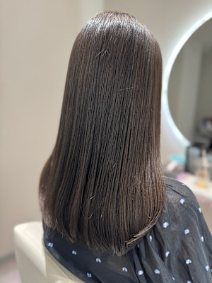 メテオブルージュカラー×ロング『銀座/個室』