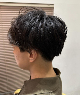 ナチュラルショートマッシュ