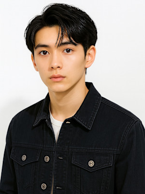 韓国風パーマ ニュアンスパーマ フェザーパーマ 眉毛カット