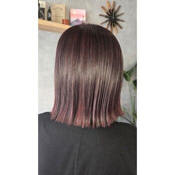 大人可愛いラベンダーピンクブラウン♪