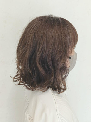 ゆるふわボブパーマ