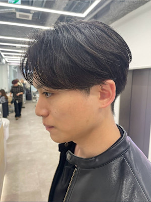 波巻きスパイラルパーマツイストスパイラルパーマスパイラル