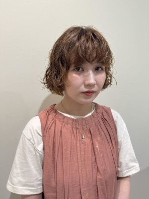 ボブ/ニュアンスパーマ