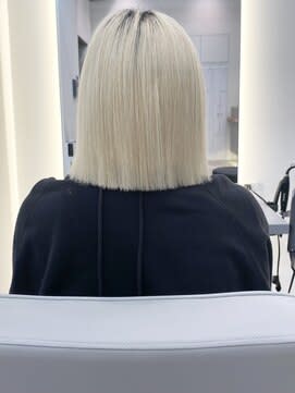 【ブロンド】ハイトーンボブ