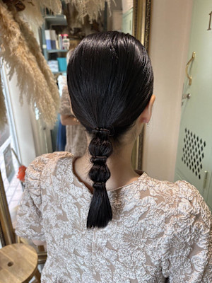 すっきり綺麗めアップ♪