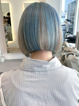 【ハイトーンボフ】ボブカット デザインカラー