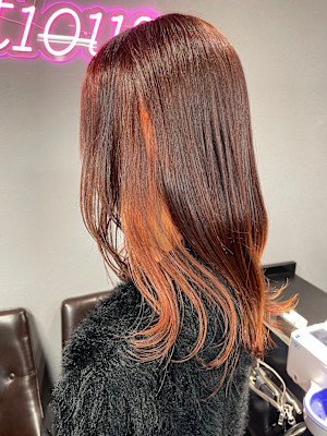 ☆大人気ブリーチインナー×韓国風サンセットオレンジカラー