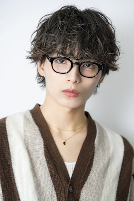 メンズカットスパイラルパーマ刈り上げマッシュカット所沢