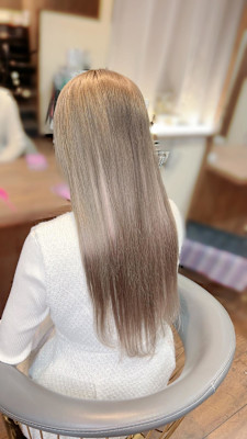 パールベージュで秋カラー！