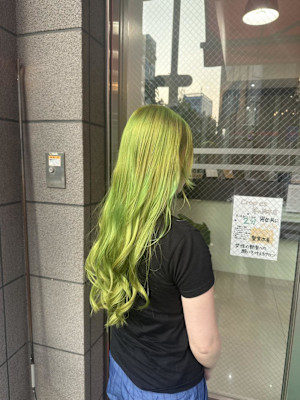 グリーンイエローカラー