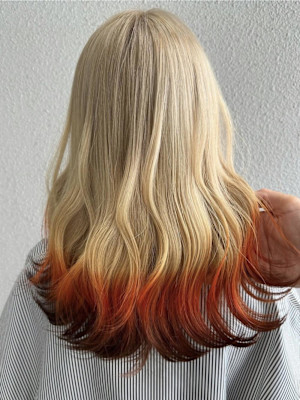 狐カラー/フォックスカラー/ルーツカラー