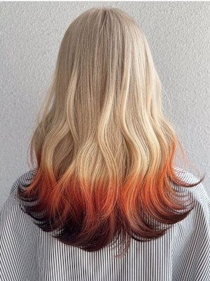 狐カラー/フォックスカラー/ルーツカラー2