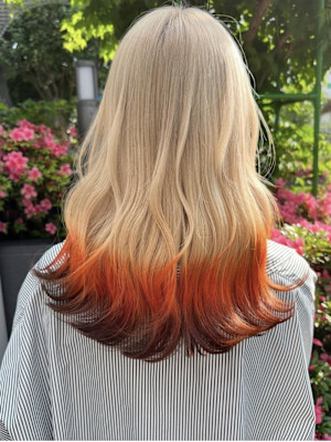 狐カラー/フォックスカラー/ルーツカラー3