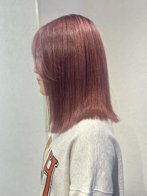 ブリーチ1~2回で出来るピンクラベンダー♪