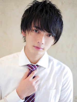 新宿/メンズ/ショートウルフ/大人のビジネスショート