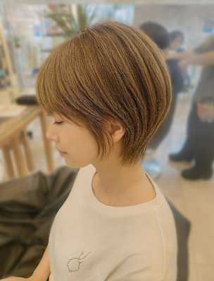 【小田急相模原】すっきり丸みショートボブ