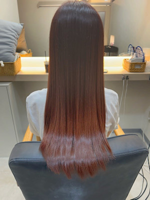 【圧倒的艶髪】髪質改善メテオカラー、カット