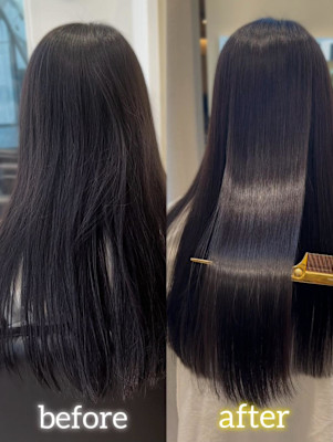 ☆酸性ストレート☆ビフォーアフター☆
