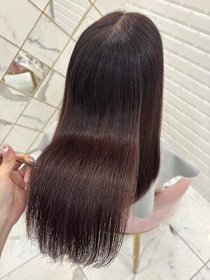 ブリーチなしチェリーピンク＊まゆ