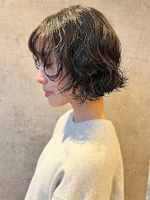 ボブ ニュアンスパーマ