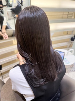 □秋カラー ラベンダーブラウン