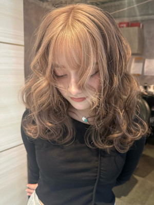 《巴結生》ミルクティーベージュ/ローライト/グレージュ