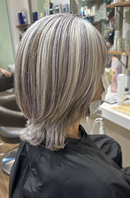 最強の白髪ぼかし！