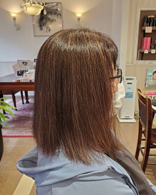 白髪ぼかしハイライト