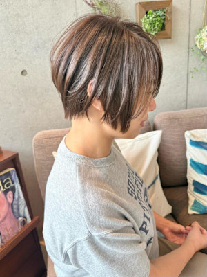 大人可愛いショート