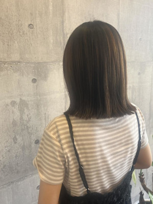 切りっぱなしボブ【ARCH Sayaka】