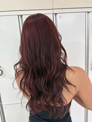 海外風スタイルダブルカラーレイヤー海外ガール