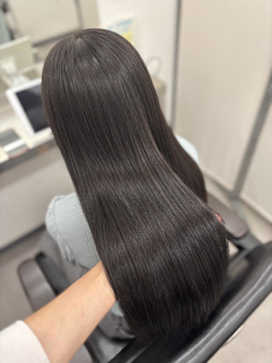 ブリーチなしで作るグレージュ