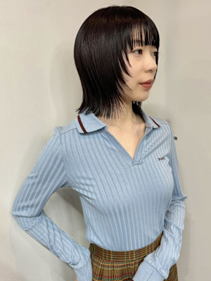 アサミ＊【新潟/万代】ミディアムショートレイヤー