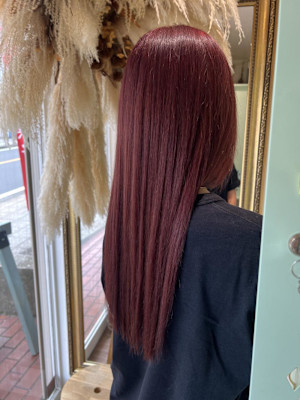 髪質改善カラー