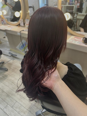 ボルドーカラー