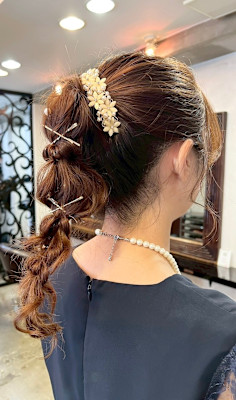 【ヘアセットなら】#赤羽美容室 #赤羽駅美容室 #フルメイク