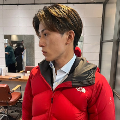 王道センターパート/刈り上げなし