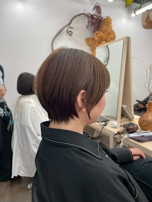 コンパクトマッシュショートボブ小顔30代40代50代横浜