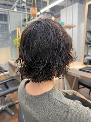 ミディアムパーマ/ニュアンスパーマ/レイヤーパーマ/横浜