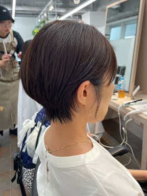 コンパクトマッシュショートボブ小顔30代40代50代横浜