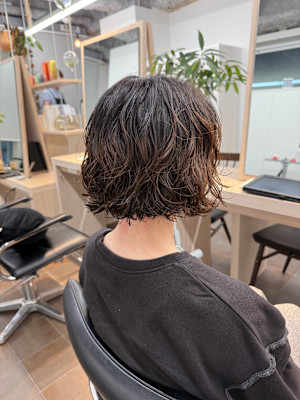 ミディアムパーマ/ニュアンスパーマ/レイヤーパーマ/横浜